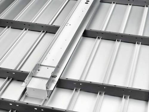 Trilux SFlow ZBP L2 Einbauzubehör in Silber aus Metall - Bild 1