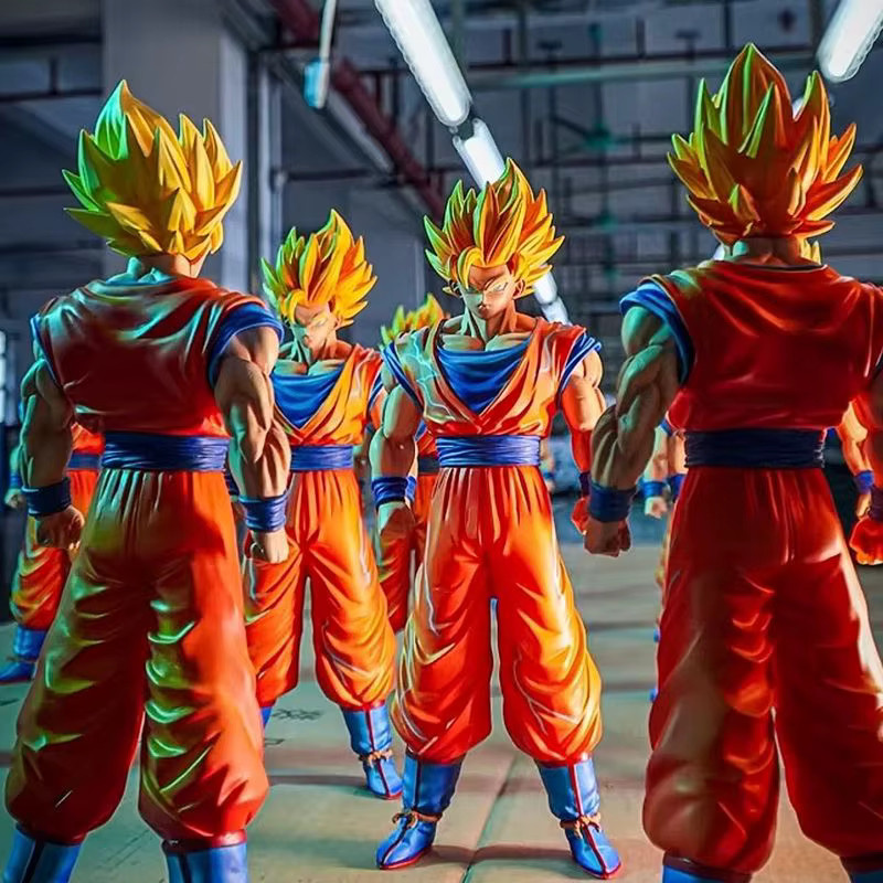 Jt Studio Son Goku Dragon Ball Super Saiyajin Anime Figur, 30 cm - Bild 3