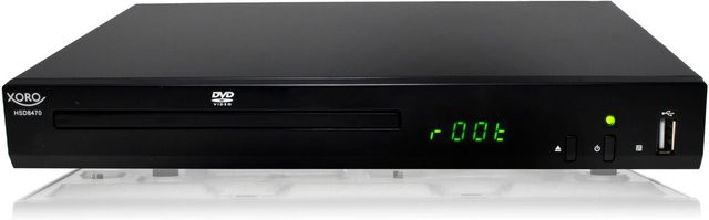 Xoro DVD Player HSD 8470 in Schwarz mit HDMI und USB Anschluss zur Wiedergabe von CD und DVD - Bild 1