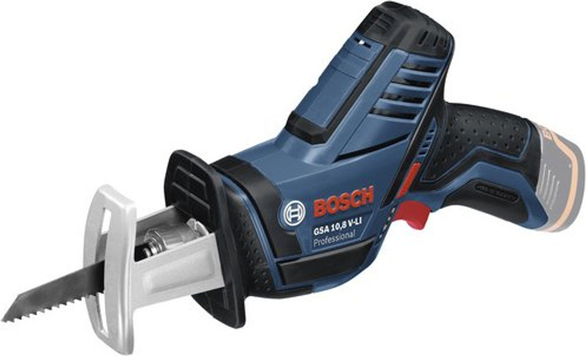 Bosch Professional Akku-Säbelsäge GSA 12V-14 Solo in Blau/Schwarz/Rot - Bild 2