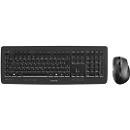 Cherry DW 5100 Funk Tastatur und Maus Set, QWERTZ Deutsch, Schwarz - Bild 2