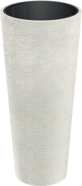 Prosperplast Blumentopf Tubra Schlank in Sandschwarz, Durchmesser: 48 cm, Höhe: 105 cm - Bild 1