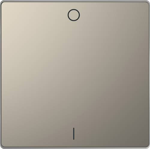 Merten Abdeckung Wechselschalter System Design in Nickel Silber MEG3301-6050 - Bild 1