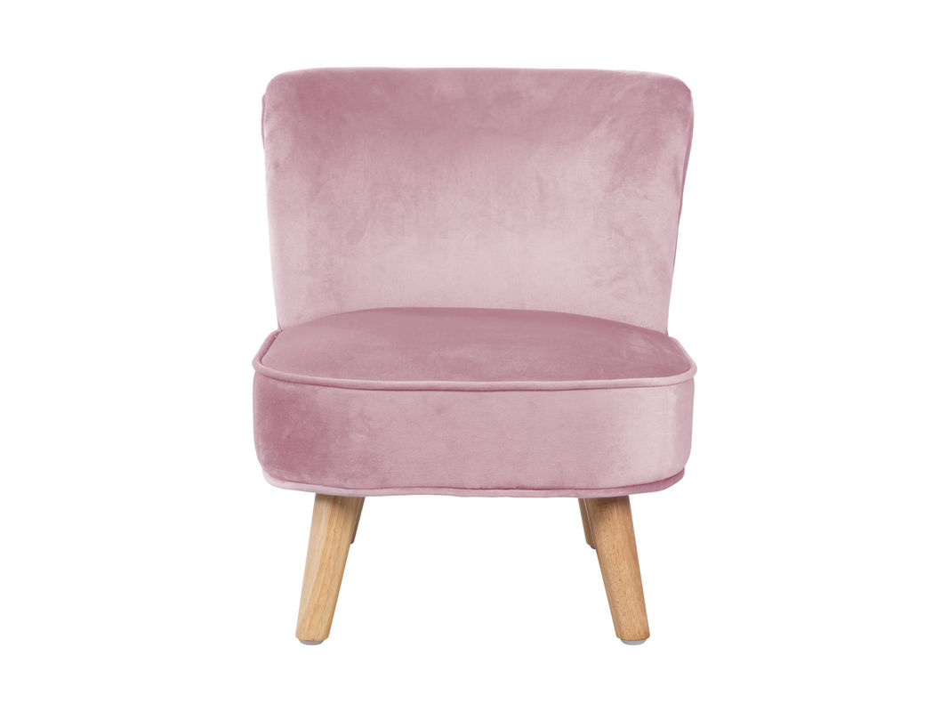 ROBA Kindersessel im Skandi Stil aus Schichtholz in Mauve/Pink - Bild 3