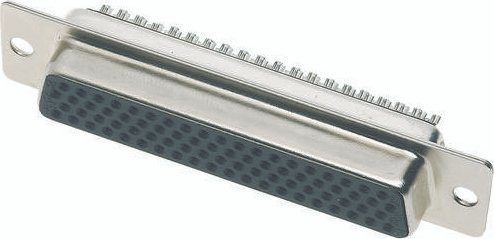 HARTING Steckverbinder 09 56 500 4715 050 09565004715050 mit 78 Polen und Lötkelch in Silber - Bild 1