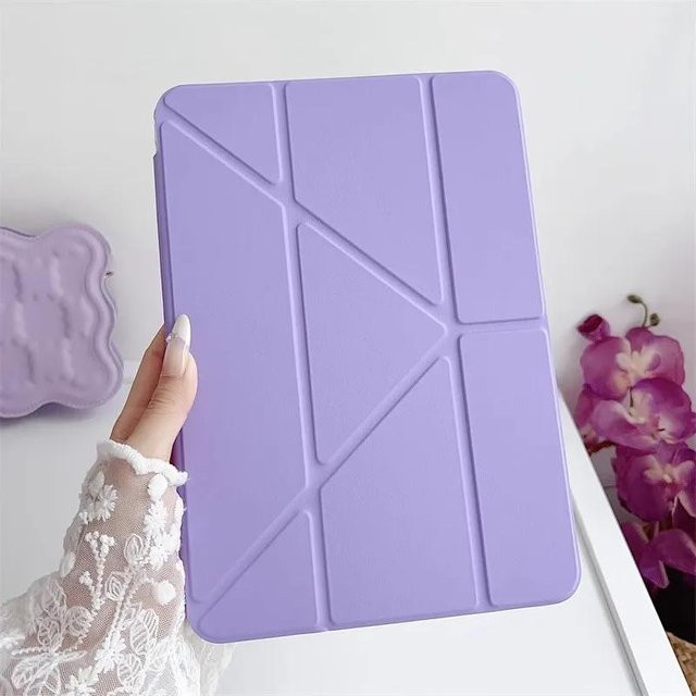 Xiaomi Tablet Hülle aus Acryl in Lila für Redmi Pad SE und Mi Pad Serien mit Aufwach- und Schlaffunktion - Bild 1