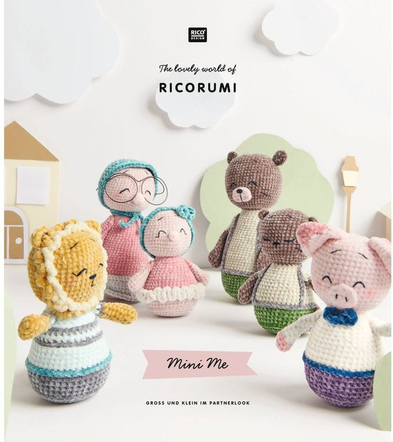 Rico Design Ricorumi Mini Me Papier bunt / mehrfarbig - Bild 1