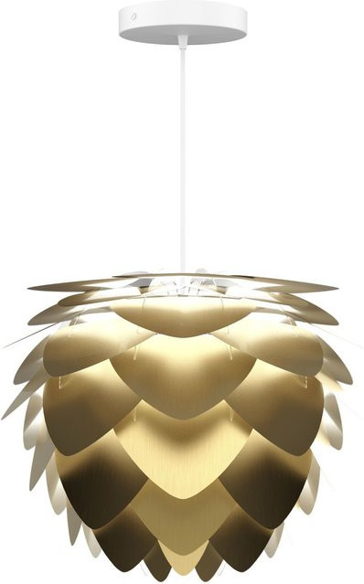 UMAGE Aluvia Leuchtenschirm in Gold/Messing mit Lotusblüten-Design aus Aluminium und Kunststoff - Bild 1