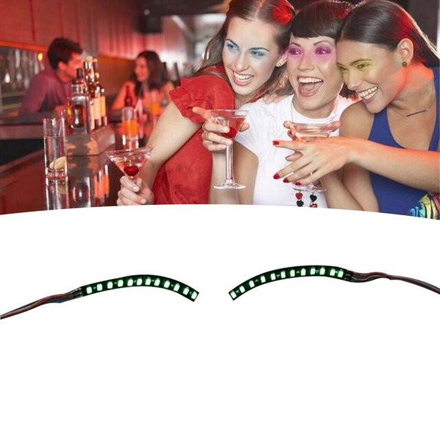 KaiSai LED Falsche Wimpern, green, Unisex - Bild 1