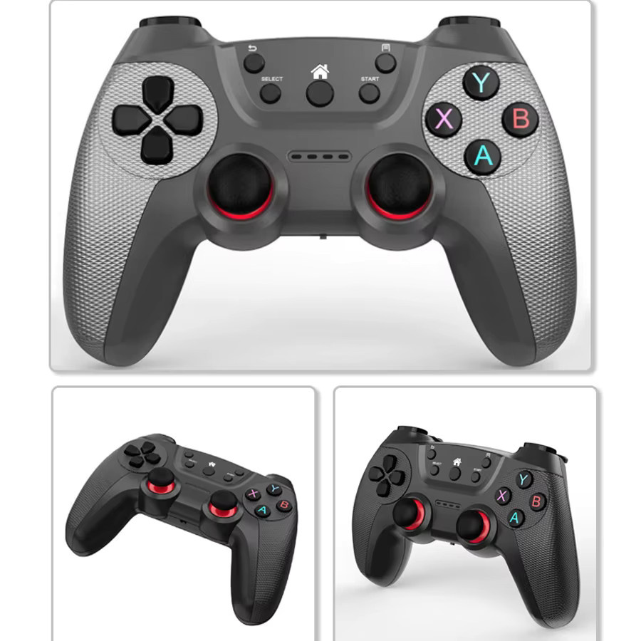 AyeBeau Wireless Controller für Android Smartphone, PC und TV Box, Gamepad Steuerung in Schwarz und Gelb - Bild 5