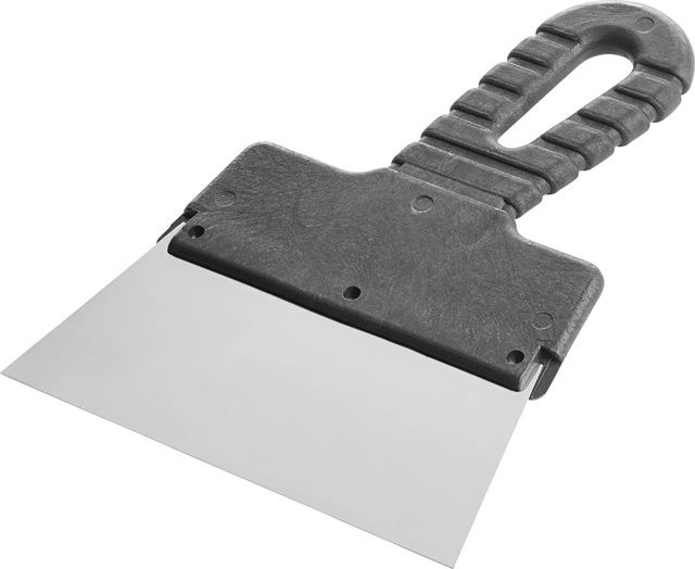 LUX-TOOLS Rakel Stripper aus Edelstahl mit 150 mm Breite - Bild 1