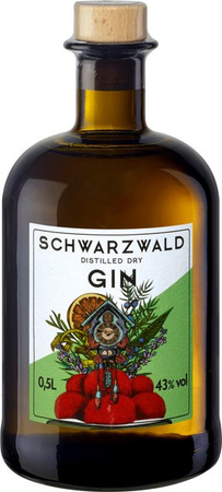 Schwarzwald Destillierter Gin 0,5 l