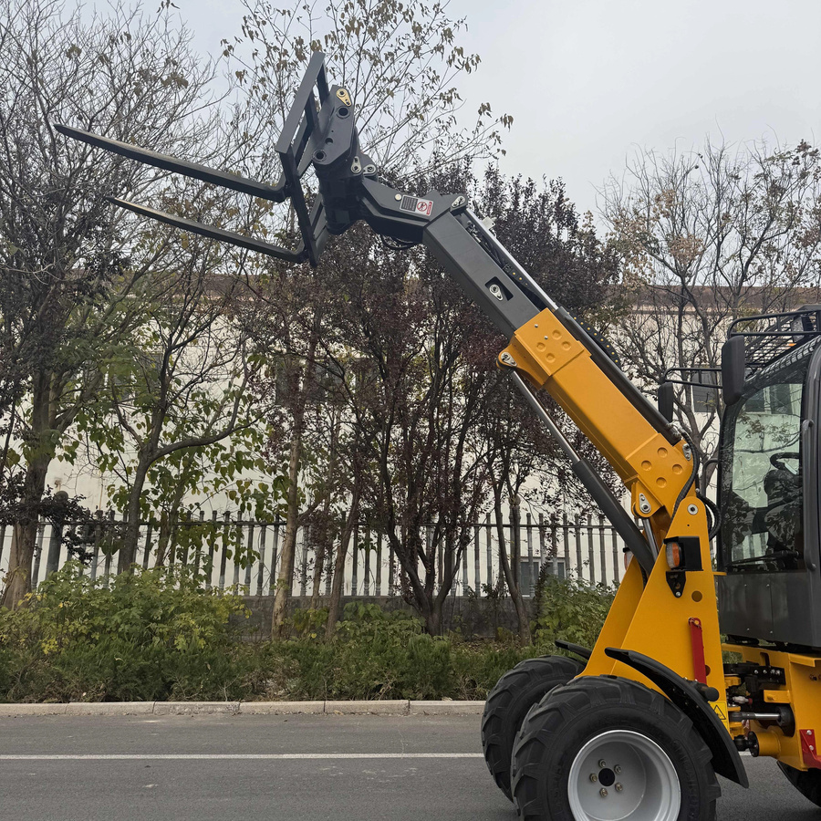 CE-zertifizierter Diesel-Radlader nicosail als Teleskop-Armlader mit Kabine und 2000 kg Traglast - Bild 2