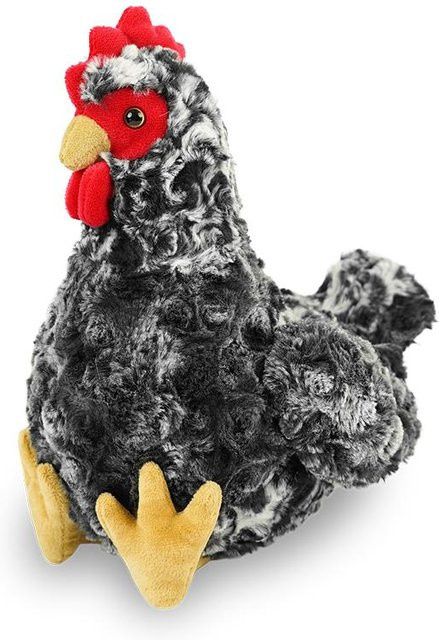 Niedliche Simulations-Hühner-Plüschpuppe, Langer Hahn Henne, Stofftier, 22cm, ab 14 Jahre - Bild 1