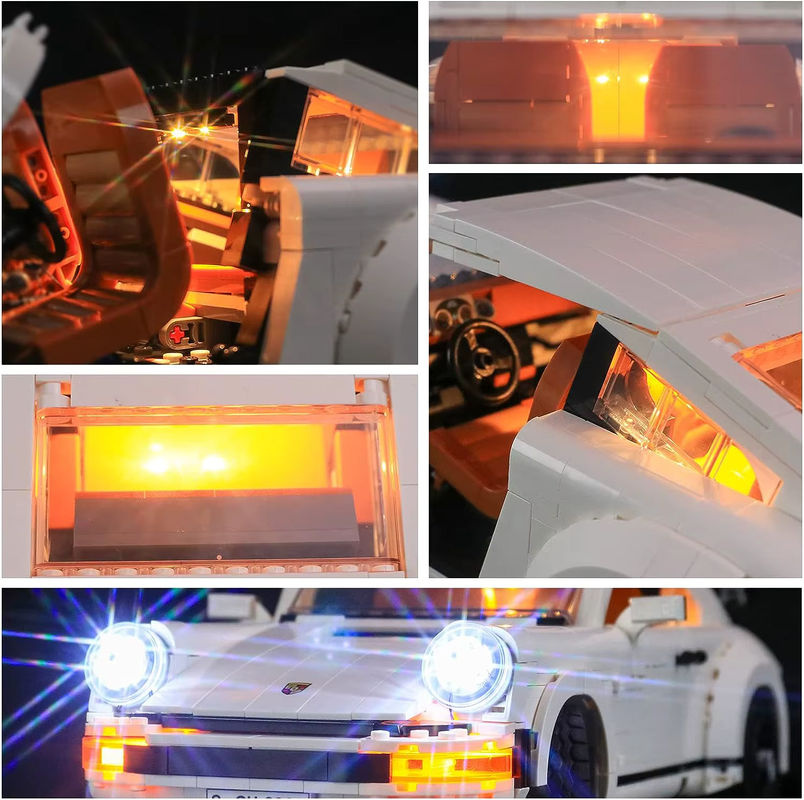 Hprosper Porsche LED-Licht Auto-Dekorationslampe mit Batteriekasten - Bild 6