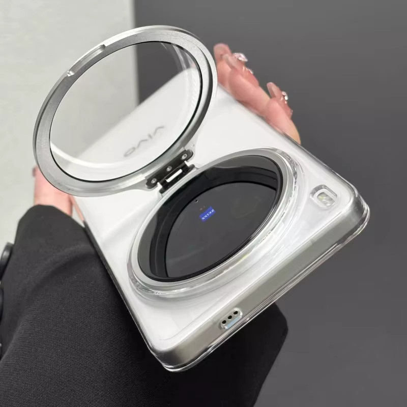 Transparente Stoßfeste Acryl Schutzhülle für VIVO X300 X200 Ultra Pro Mini X200s mit Objektivhalterung - Bild 3