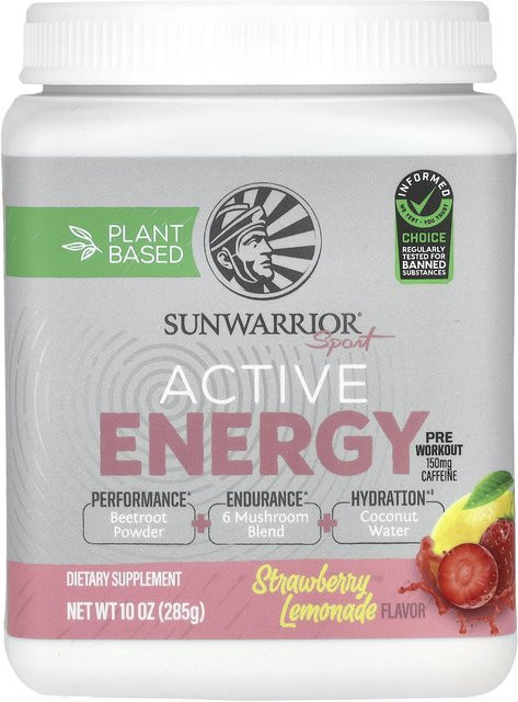 Sunwarrior, Getränkepulver, Erdbeer, 285 g - Bild 1