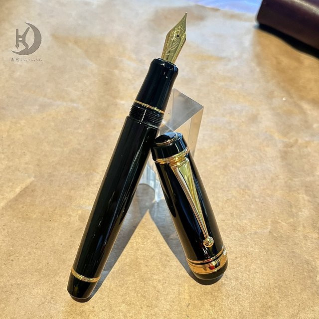 Business VIP Premium Metall-Füllfederhalter in Schwarz, Grün oder Gold für Büro und Kalligraphie - Bild 1