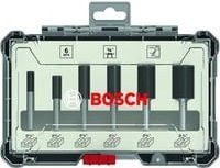 Bosch Nutfräser-Set mit 1/4 Zoll-Schaft, 6-teilig - Bild 2