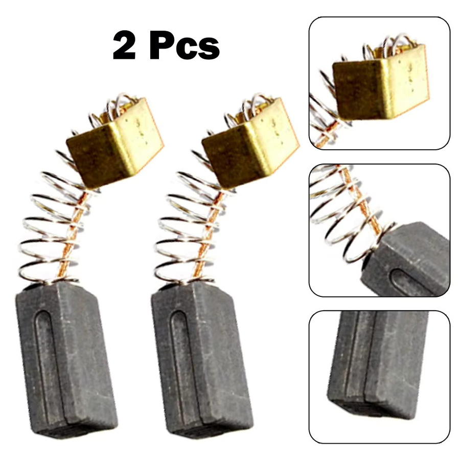 DAZZLEEX Graphit Kohlebürsten Ersatz für Elektromotoren und Bohrer, Farbe: Grau, Maße: 6 x 10 x 14 mm - Bild 3