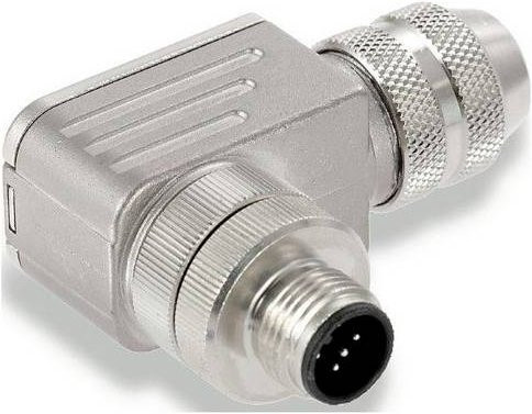 Weidmüller Sensor-Aktor-Steckverbinder 1508190000 konfektioniert in Silber - Bild 1