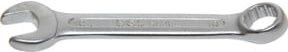 BGS Maul-Ringschlüssel extra kurz SW 10 mm aus Chrom-Vanadium in Silber - Bild 1