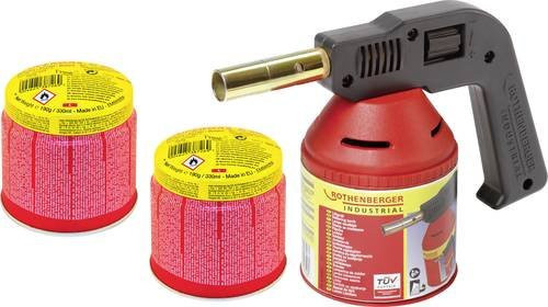 Rothenberger Industrial Lötlampe mit Gaskartusche in Rot - Bild 1