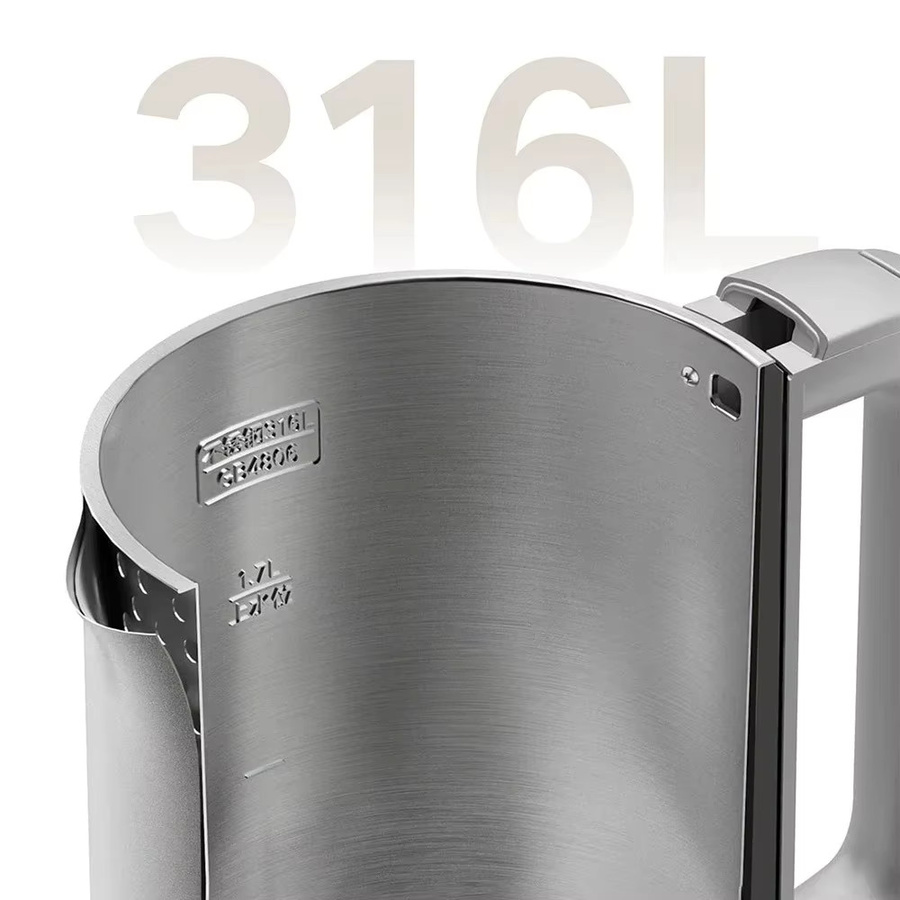 Mijia Elektrischer Wasserkocher S1 mit 1800W Leistung und Edelstahl-Innenbehälter, 1,7 l - Bild 4