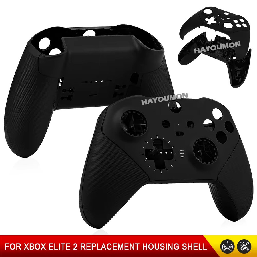 Hayoumon Ersatzgehäuse Set für Xbox One Elite Serie 2 Controller in Schwarz - Bild 6