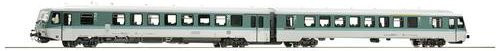 Roco H0 Dieseltriebzug 628 409-5 der DB in Lichtgrau, Minttürkis und Pastelltürkis - Bild 1
