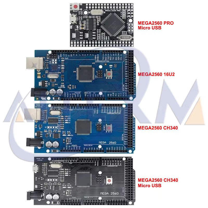 Arduino Mega2560 R3 Entwicklungsboard mit ATmega2560-16AU und CH340G USB-Anschluss für DIY-Projekte - Bild 2