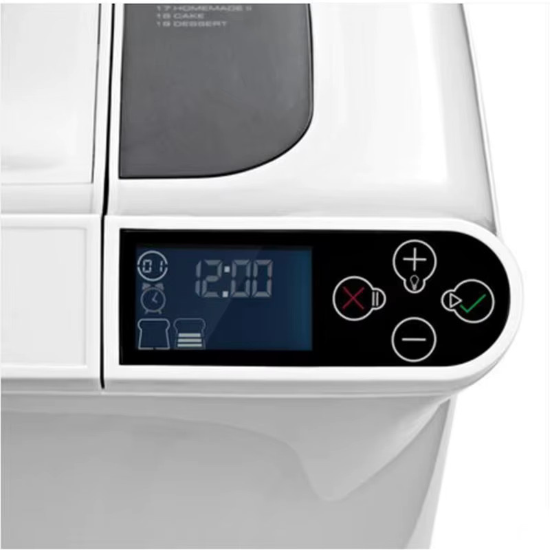 YunlinLi Automatischer Haushaltsbrotbackautomat mit Fruchtstreuer und Speicherfunktion in Weiß - Bild 3