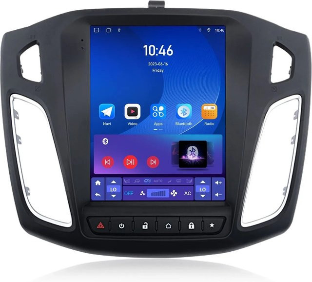 Junsun Autoradio für Ford Focus 3 (2012-2017) in Schwarz mit Cellular-Funktion - Bild 1