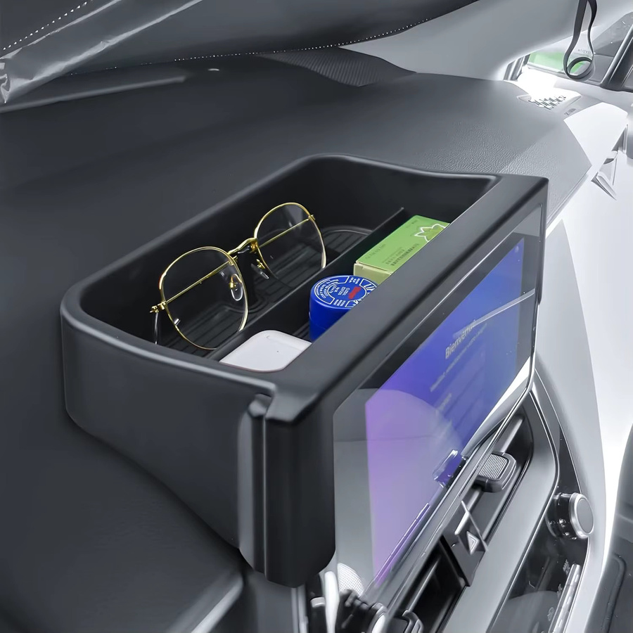 RUNROAD Armaturenbrett-Organizer für Toyota Corolla 2019-2026 und Corolla Cross 2022-2026 Aufbewahrungsbox in Schwarz - Bild 5