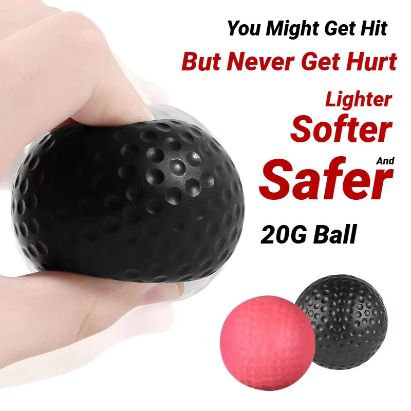 Soulbao Speed Ball Boxen, Fitness Spielzeug, Rot, Kunststoff - Bild 5