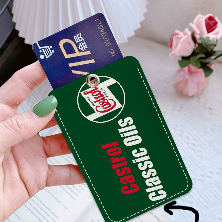 Castrol Schlüsselanhänger, PU-Leder, Unisex - Bild 2