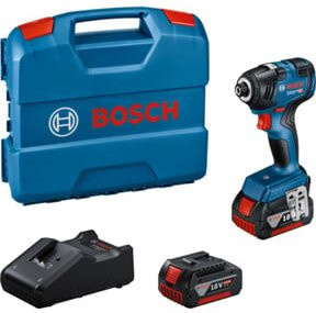 Bosch Professional Akku-Drehschlagschrauber GDR 18V-200 in Blau/Schwarz mit 2 Akkus - Bild 2
