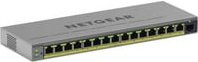 Netgear GS116EPP Ethernet LAN Switch in Silber - Bild 1