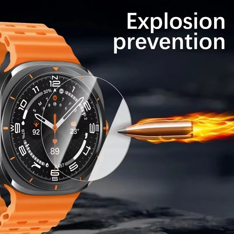 CHIICSMART Schutzglas für Samsung Galaxy Watch Ultra 47 mm, Galaxy Watch 7 40 mm 44 mm - Bild 2