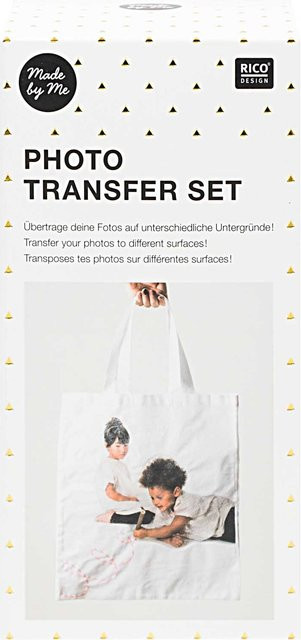 Rico Design Photo Transfer Set für Bastelarbeiten in Transparent und Weiß - Bild 1