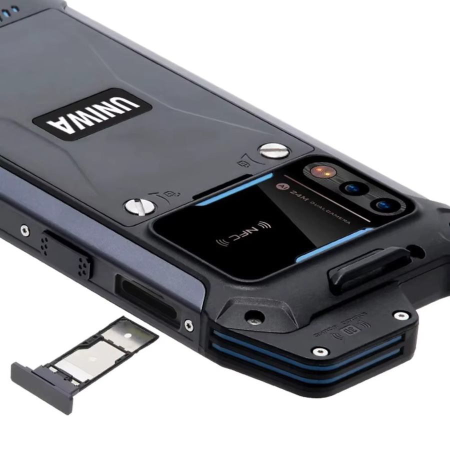 UNIWA W888 ATEX Explosiongeschütztes Smartphone Schwarz mit 64GB Speicher, 4GB RAM, 6,3 Zoll HD-Bildschirm, Android 11, IP68 Schutz und NFC - Bild 5