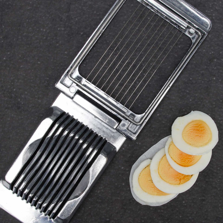 FMprofessional Eischneider aus Aluminium und Edelstahl, Silber, B: 13 cm, H: 8,5 cm - Bild 2