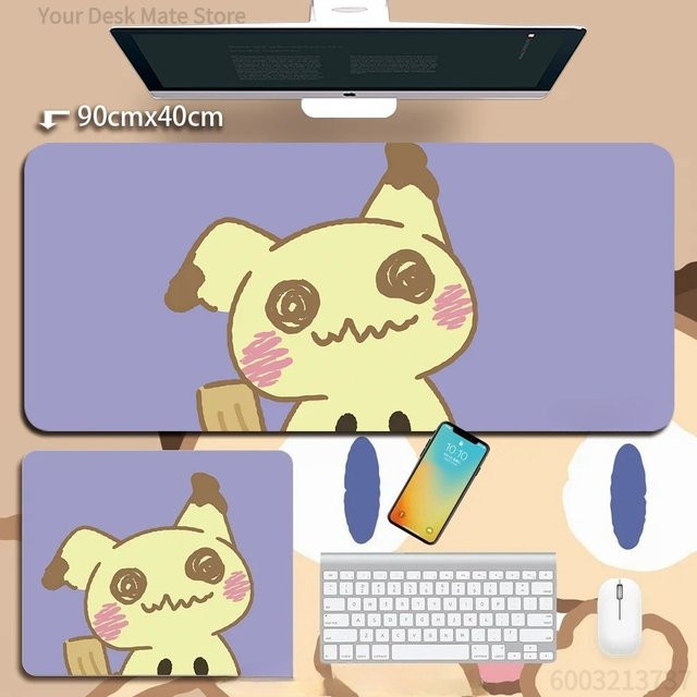 Potdemiel Gaming-Mauspad Mimikyu Motiv Multicolor, groß und rutschfest - Bild 1