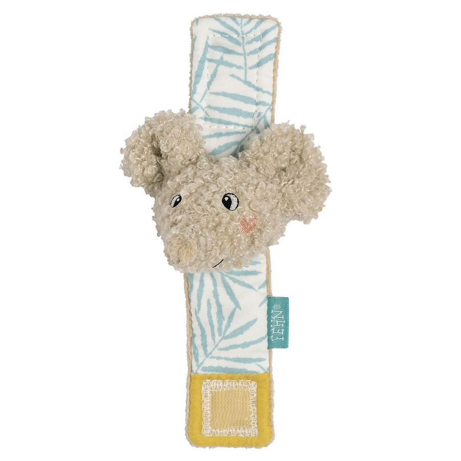 Fehn Rasselarmband Elefant Erik, Plüsch / Textil, ab 0 Jahre - Bild 1