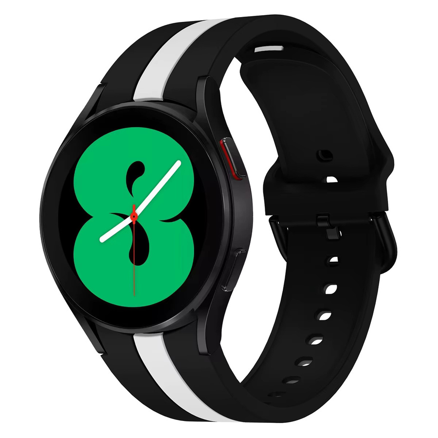 Samsung Uhrenarmband Silikon, Schwarz, Unisex - Bild 2