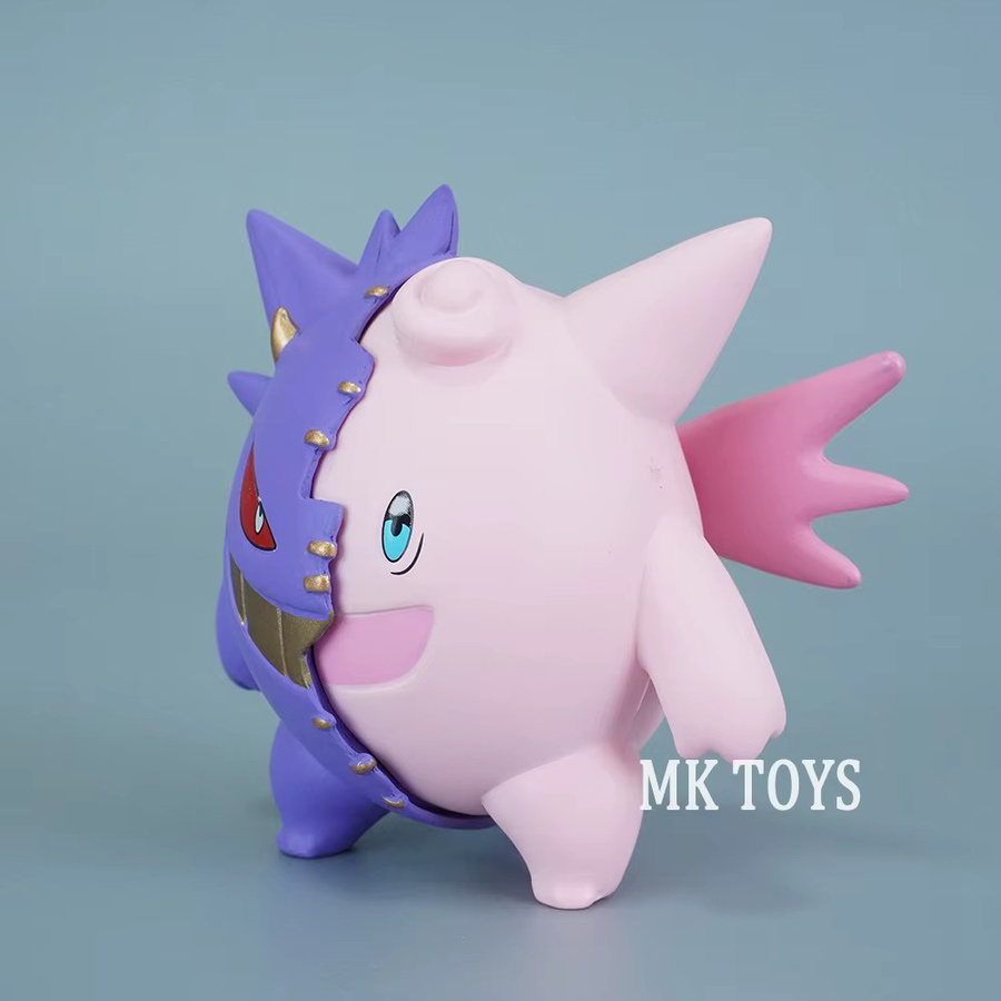 Bandai Pokémon Gengar und Clefable Actionfiguren, PVC-Statue, 7,5cm - Bild 2