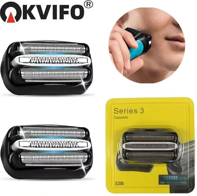 KVIFO Rasierer-Ersatzkopf für Braun Series 3, Unisex - Bild 1