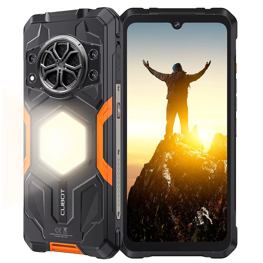 Cubot KingKong Power 5 Robustes Smartphone Android 15 in Schwarz mit 15300 mAh Akku, 6,88 Zoll 120-Hz-Display, 16 GB RAM, 128 GB ROM, 4G LTE, NFC und Campingleuchte - Bild 6