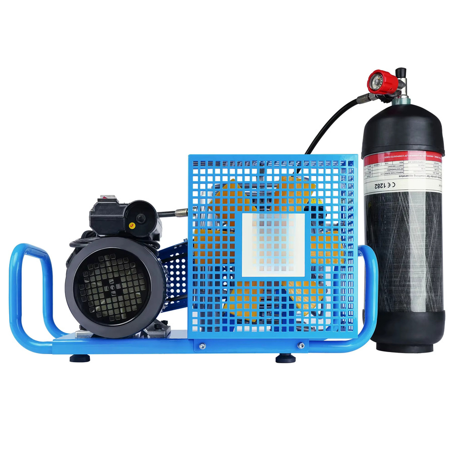 TUXING PCP-Luftkompressor in Blau, 4500 psi / 300 Bar, vierstufiger Hochdruckkompressor mit 100 l/min für Tauchen, Schnorcheln und Brandbekämpfung - Bild 7