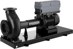 Grundfos Normpumpe NKGE 125-100-400/375BA2F2AVSBQQVSW3 elektrisch geregelt in Schwarz - Bild 1